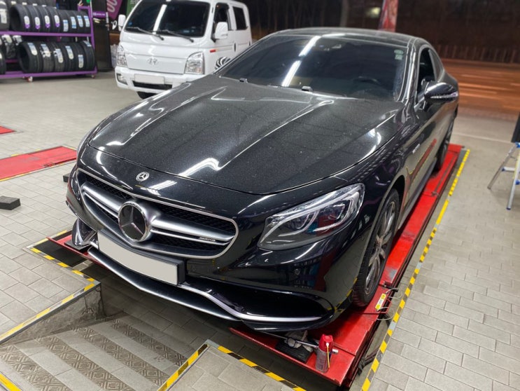  안산 미쉐린 타이어 전문점 벤츠 S63 AMG 파일럿 스포츠 4S PS4S 255/40R20 285/35R20