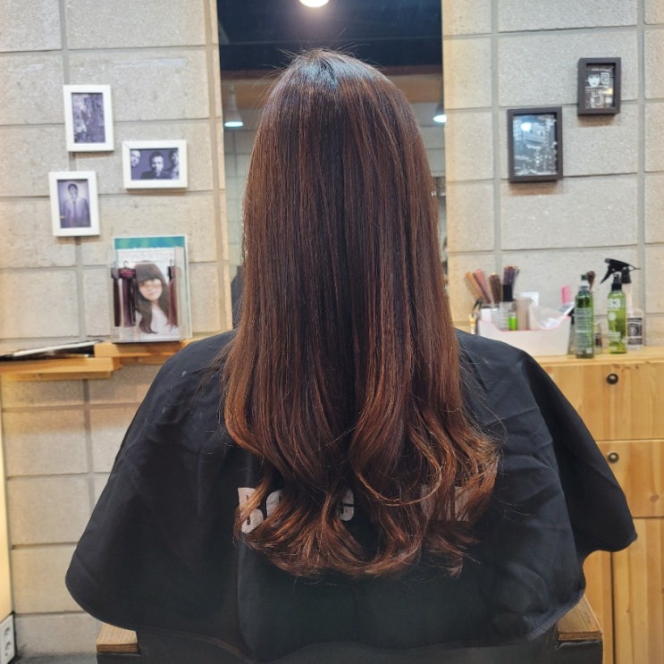  수원 | 영통 아주대 미용실 벨르뷰티헤어 매직셋팅 후기