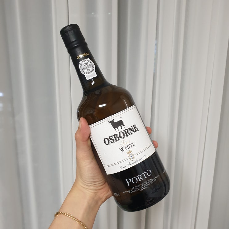  [주류 리뷰] 이마트 포트와인, 오스본 화이트 포트(와인오프너 필요X)