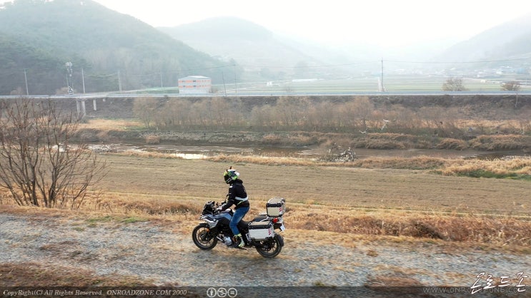 겨울 라이딩! BMW F750GS 와 겨울 강변을 달려 보아요~~~