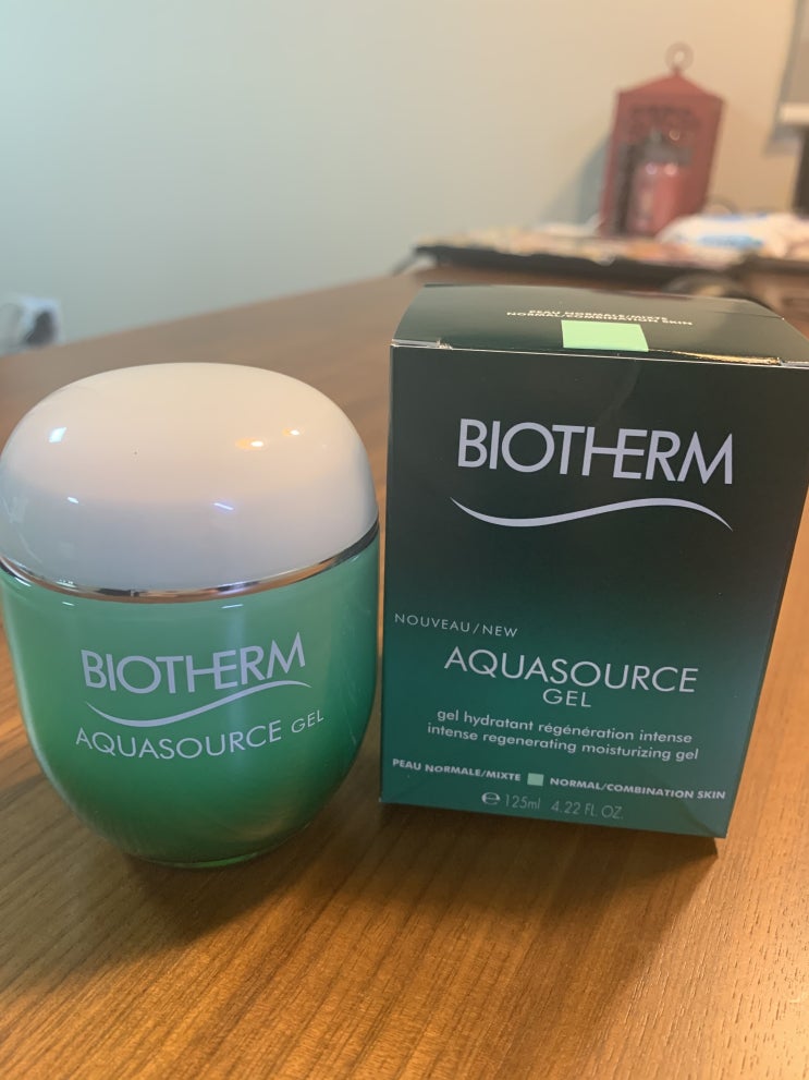  비오템 수분크림 AQUASOURCE GEL 사용 후기