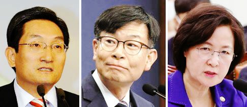 [정치] 비서실장 노영민, 정책실장 김상조, 법무부장관 추미애 모두 바꾼다