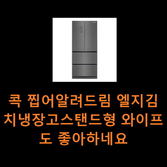 콕 찝어알려드림 엘지김치냉장고스탠드형 와이프도 좋아하네요 콕 찝어알려드림 엘지김치냉장고스탠드형 와이프도 좋아하네요