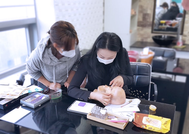  눈썹문신배우기 기초부터 습득 하세요