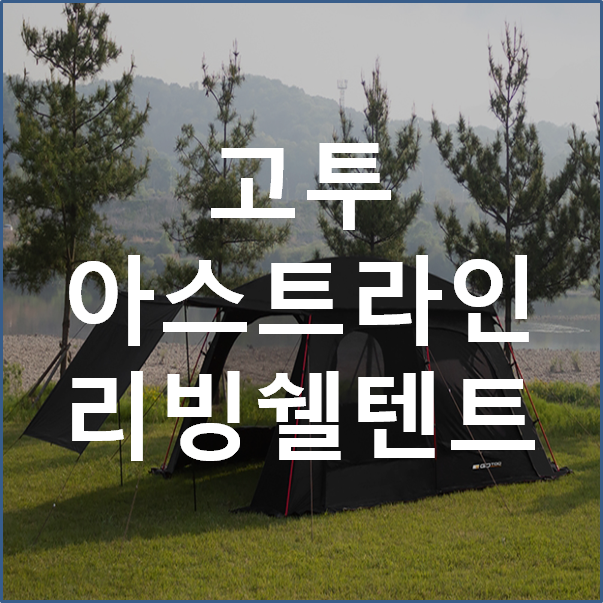  고투 아스트라인 어떤 텐트일까? 우레탄창과 확장이 가능한 텐트.