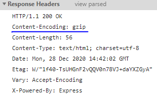  [Node.js] Express 서버 성능 향상을 위한 Gzip 적용
