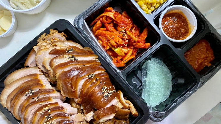  오늘저녁메뉴 부드럽고 쫄깃한 족발