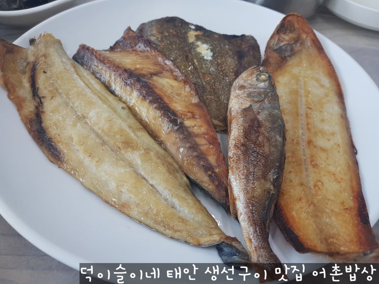 태안 출장 길에 만난 생선구이 맛집 어촌밥상 천리포 해수욕장 닭섬의 아름다운 경치는 덤