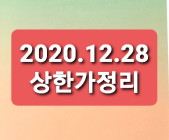 2020.12.28 상한가정리