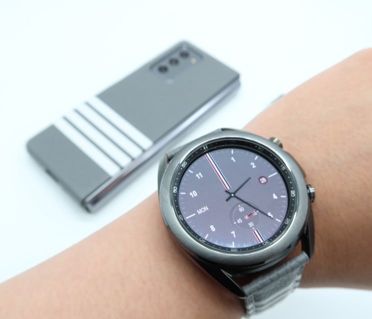  갤럭시 워치3 톰브라운 3달 사용기 / 41mm,스트랩