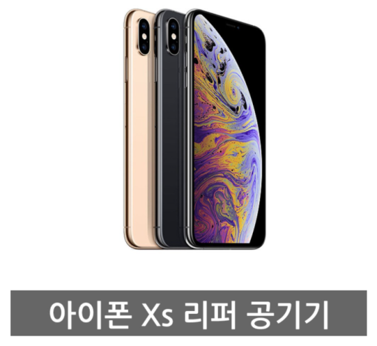 [애플 리퍼] 애플 아이폰 XS 공기계 애플 리퍼 자급제, 골드, 아이폰 Xs 256G 