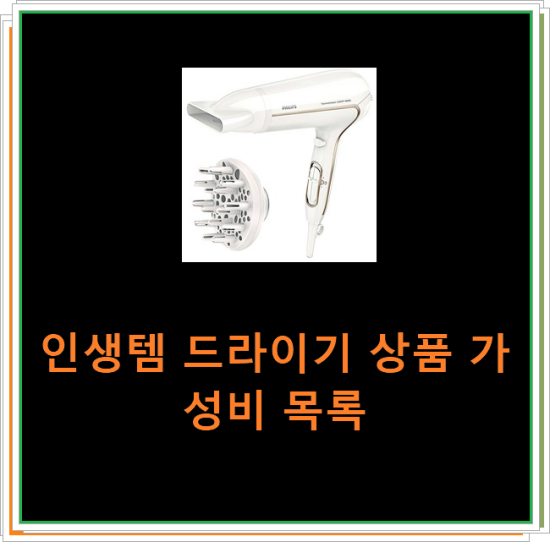 인생템 드라이기 상품 가성비 목록 인생템 드라이기 상품 가성비 목록