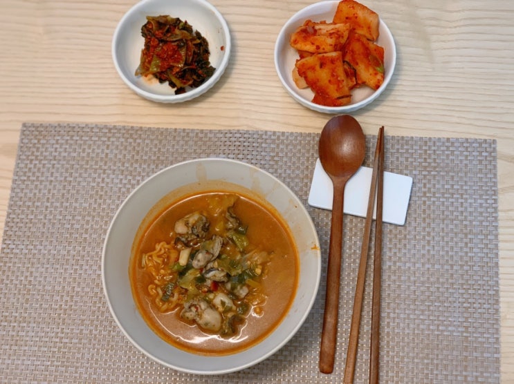  내돈내산 틈새라면 홍보, 굴넣어 굴라면으로 먹으면 어떨까요?