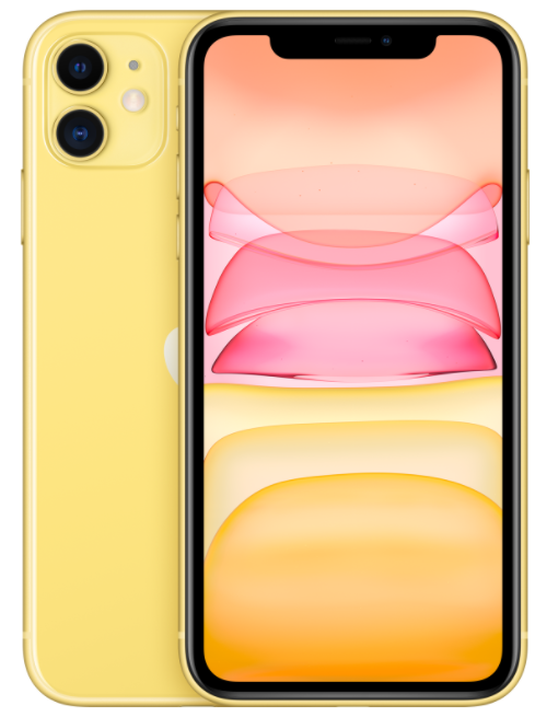 Apple 아이폰 11 6.1 디스플레이, Yellow, 128GB 자급제폰자급제공기계스마트폰공기계