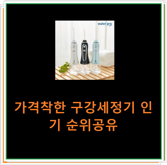 가격착한 구강세정기 인기 순위공유 가격착한 구강세정기 인기 순위공유