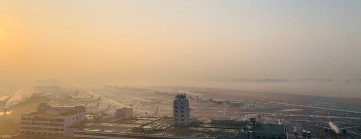  [김포공항 안개] 비행기가 뜨고 내릴 수 있을까요?