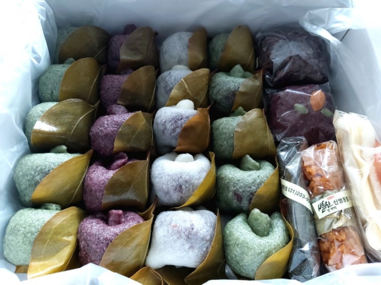  설송원 신영통 본점 망개떡 맛에 반함