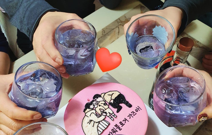  내포어썸 수제케이크+엠프레스1908진 = 소소홈파티 
