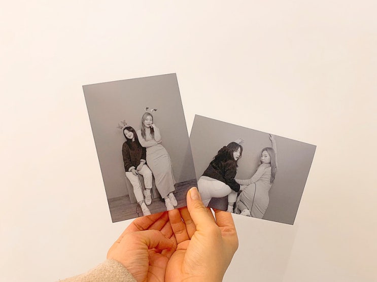  부천역 흑백 셀프사진관 "포토이즘(Photoism)" 다녀왔어요 :)