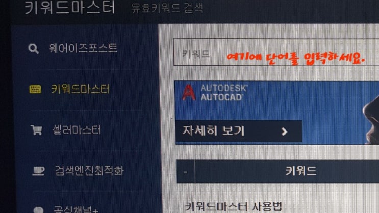  블로그 글쓰기 상위 노출 확률 높이기 위한 키워드 마스터 사용방법
