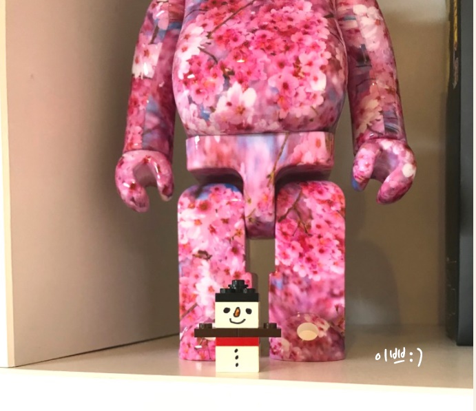 [아들 1호의 작품] #레고눈사람#창작레고