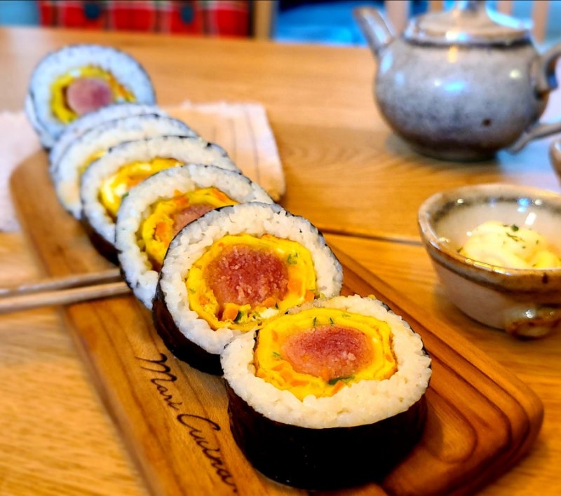 ✔명란계란말이 김밥 만들기(레시피)