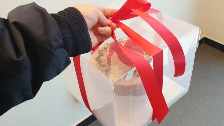  [경기도 하남] 케이크 맛집 소진담에서 연말 케이크 누텔라딸기로 주문했어요!