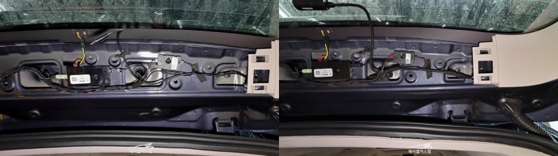 하남 초이로 / 아이나비 QXD 5000 블랙박스 장착, 보조배터리 시공 / BMW / X7