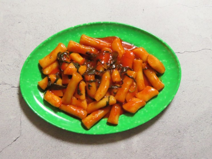  감탄떡볶이 남은 음식으로 요리하기