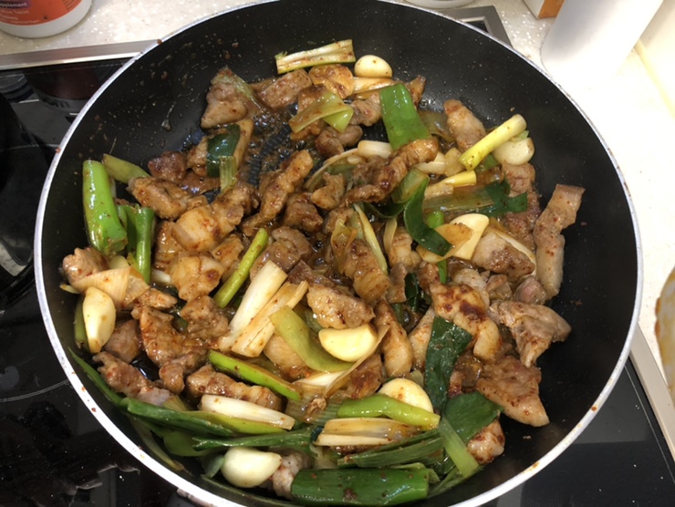 백종원 유튜브 레시피, 불맛나는 대파제육볶음