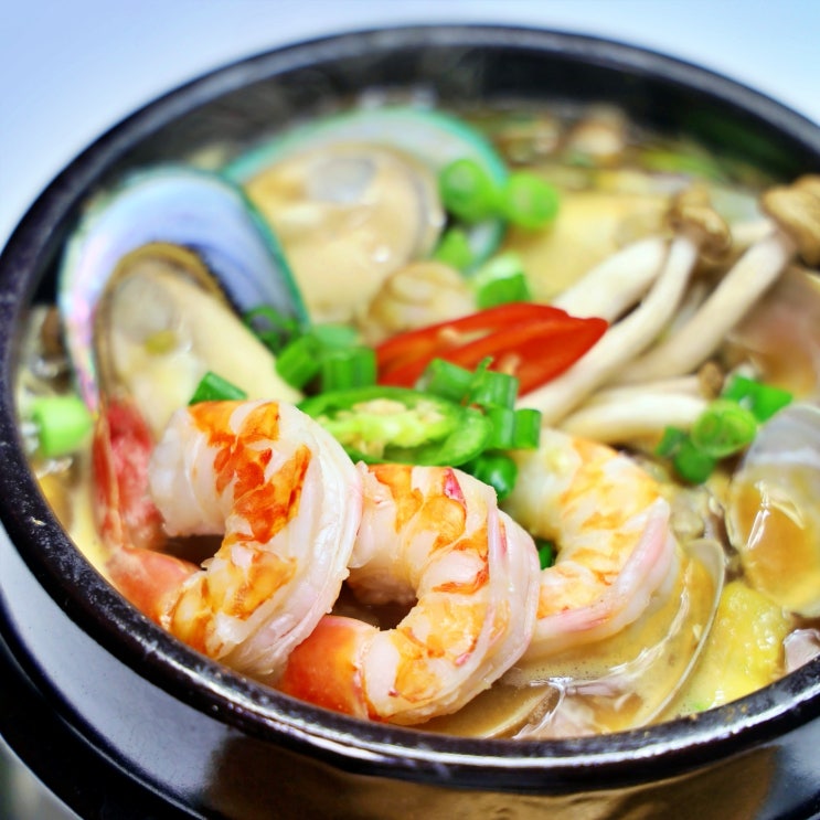 [된장찌개 맛있게 끓이는법]시원한 해물 된장찌개 레시피
