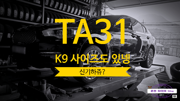  K9 TA31 장착했어요