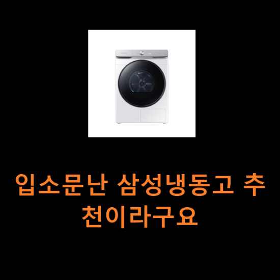 입소문난 삼성냉동고 추천이라구요 입소문난 삼성냉동고 추천이라구요