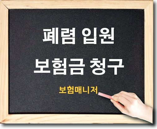  태아보험 폐렴 입원 보험금 청구 사례