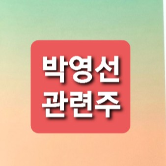 박영선 관련주 총정리 박영선 관련주 총정리