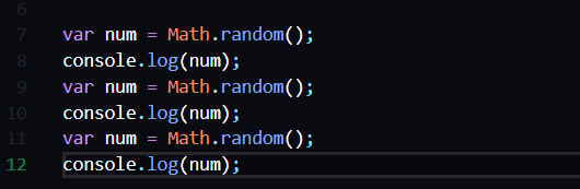  Javascript Math함수의 random