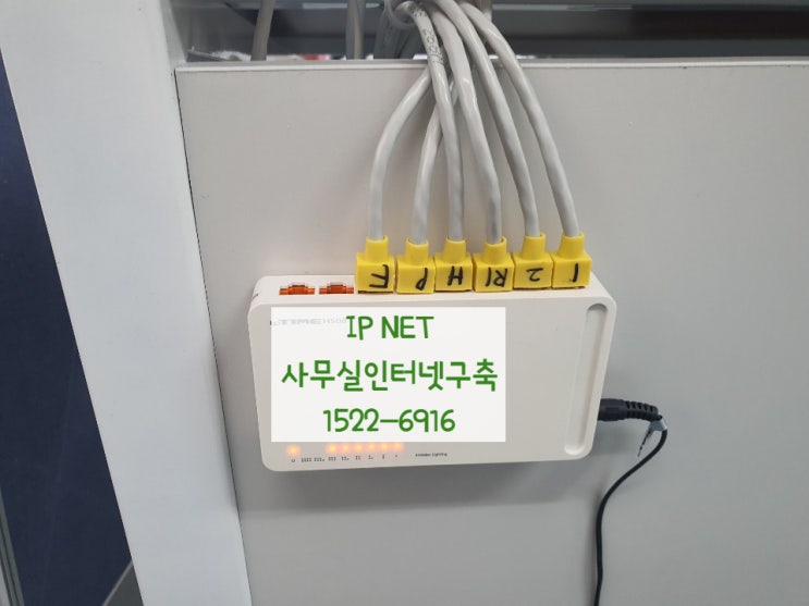 [대구 수성구 지산동] 네트워크 공사 / 사무실랜공사
