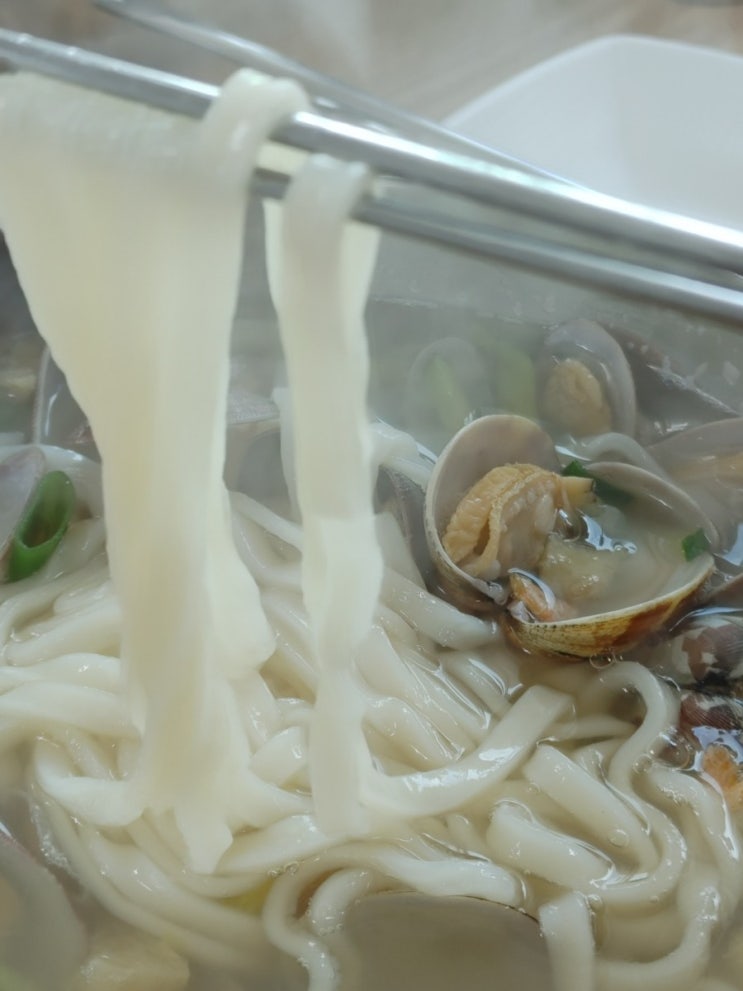  [보령/대천]장벌바지락칼국수-갯벌이 보이는 바닷가 앞 맛있고 가격 좋은 바지락 칼국수 맛집