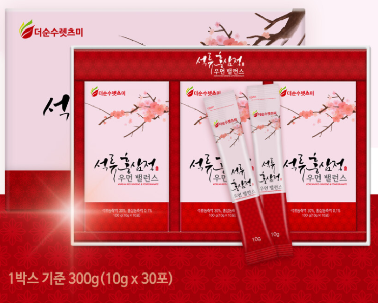 우먼밸런스 석류홍삼정 스틱형 할인행사 설날 선물 추천 더순수렛츠미 우먼밸런스 석류홍삼정 스틱형 할인행사 설날 선물 추천 더순수렛츠미