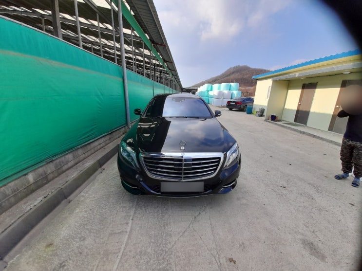  세종 수입차 벤츠S클레스 S350D 밧데리 교체