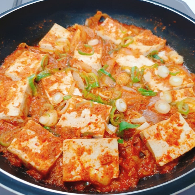  참치두부조림 : 참치넣고 만드는 밥도둑 두부조림, 믿고먹는 백종원레시피