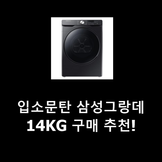 입소문탄 삼성그랑데14KG 구매 추천! 입소문탄 삼성그랑데14KG 구매 추천!