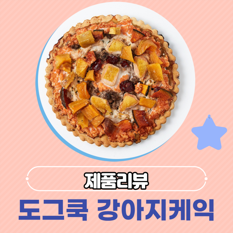 [리뷰] 펫푸드 도그쿡 강아지 생일 피자 케이크
