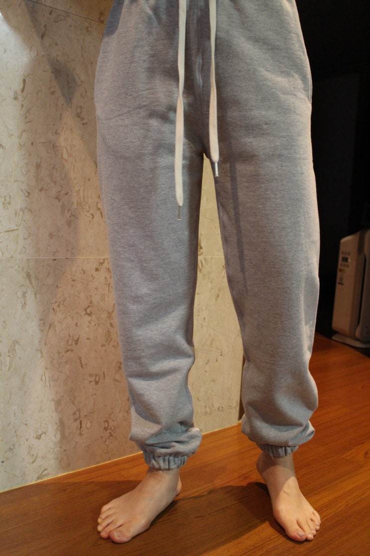  XEROBNR Classic Sweat Pants [Grey] - S 후기, 사이즈 팁!