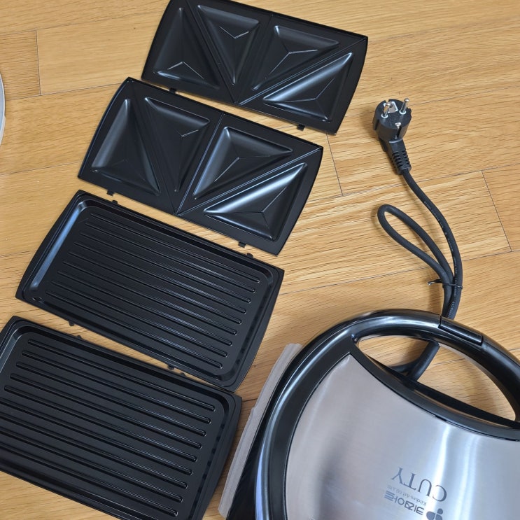  가성비 와플메이커 :: 키친아트 큐티스낵메이커 PK-2368JT 3in1 ( 분리세척 가능 / 크로플엔 브리도생지 )