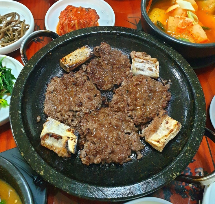  전북 정읍맛집 백학정 떡갈비정식