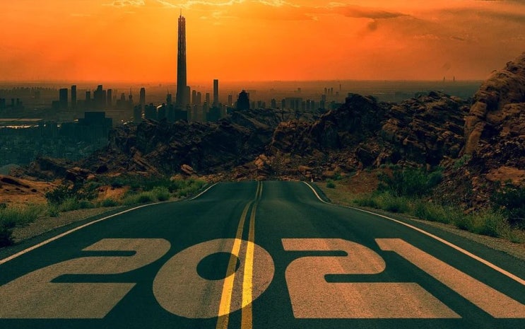 2021년 새해 인사  ; 2021년 새해 이미지