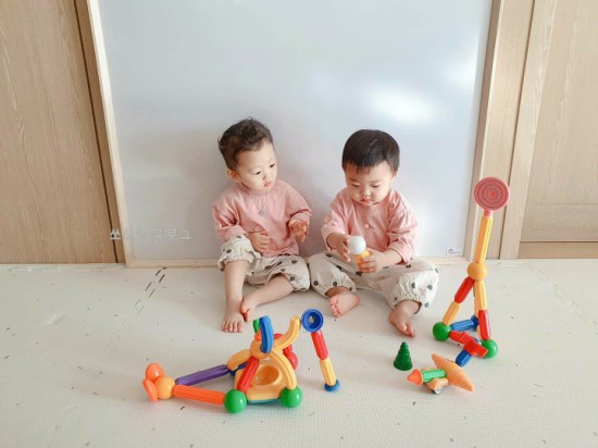  스틱오, 지금 영유아 자석블럭 고민한다면 클릭클릭! 집콕놀이템으로도 강추