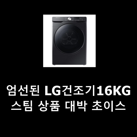 엄선된 LG건조기16KG스팀 상품 대박 초이스 엄선된 LG건조기16KG스팀 상품 대박 초이스