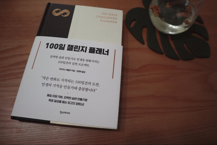  <책> 100일 챌린지 플래너_새해다짐을 잡아줄 책